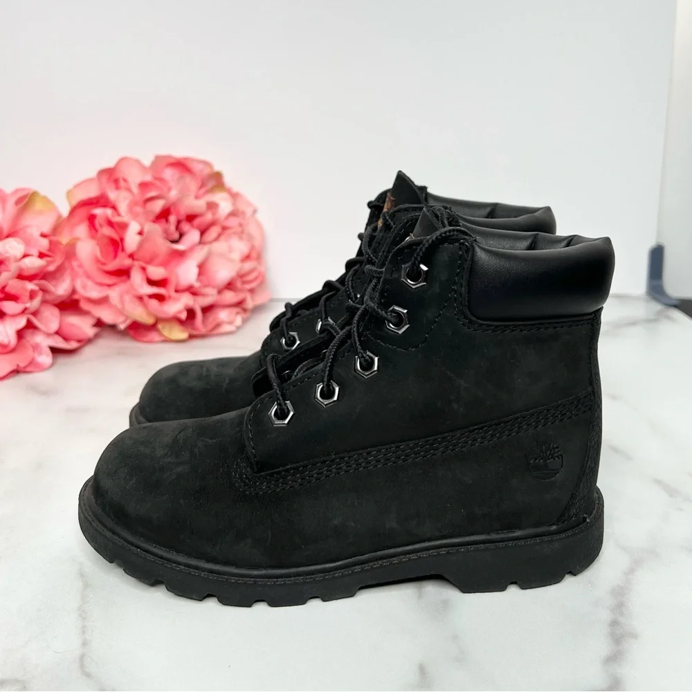 Kids TIMBERLAND Nubuck 6 inch Boot (Toddler)